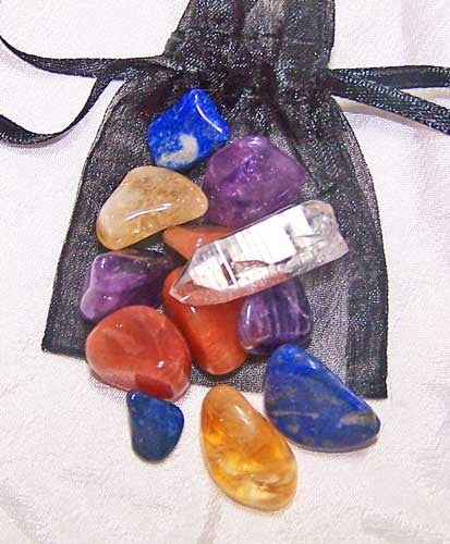 Mindfulness Medicine Stone Pouch