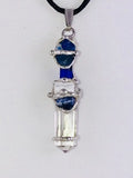 Indigo Baby Wand Pendant