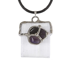 Violet Flame Beam of light Pendant