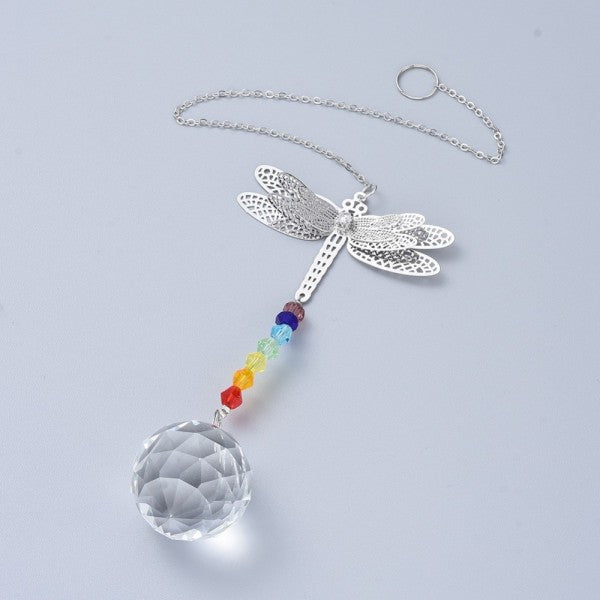 Chakra Dragonfly Suncatcher