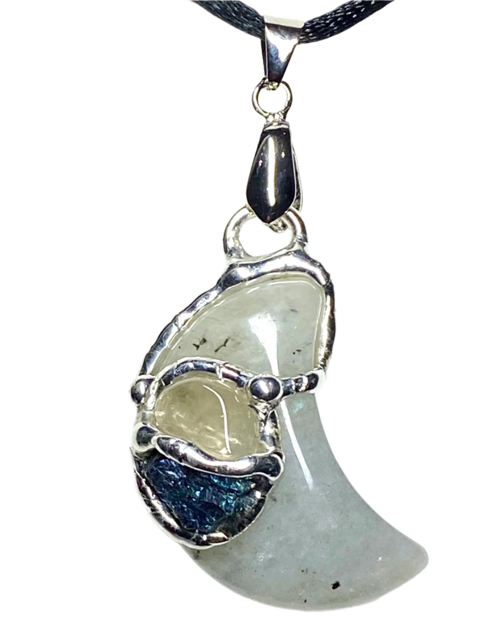 Chakra Cleansing Moon Pendant
