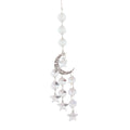 Clear Glass Stars Moon Charm Suncatcher