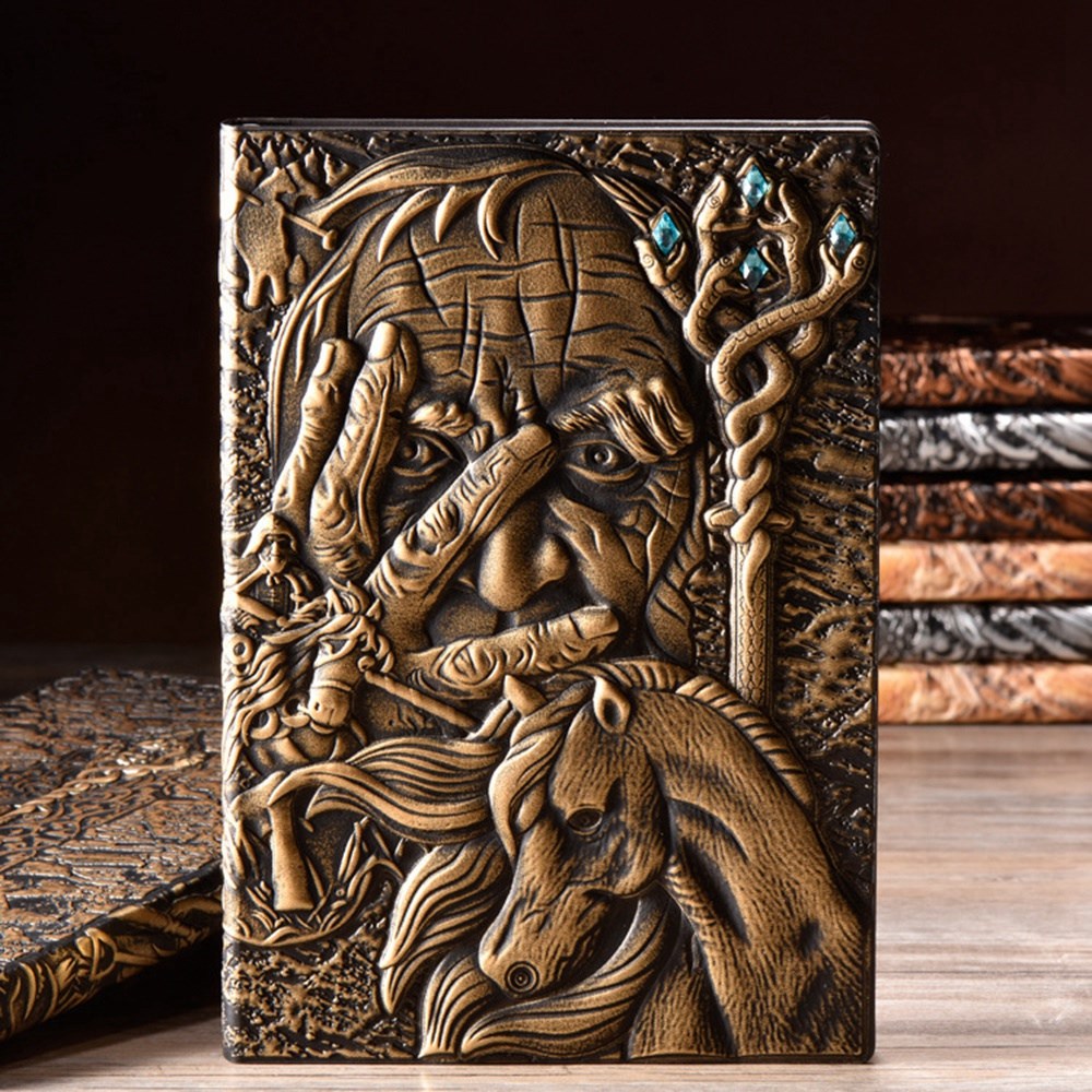 Wizard Journal- Gold Color