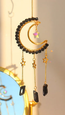 Black Moon Star Suncatcher