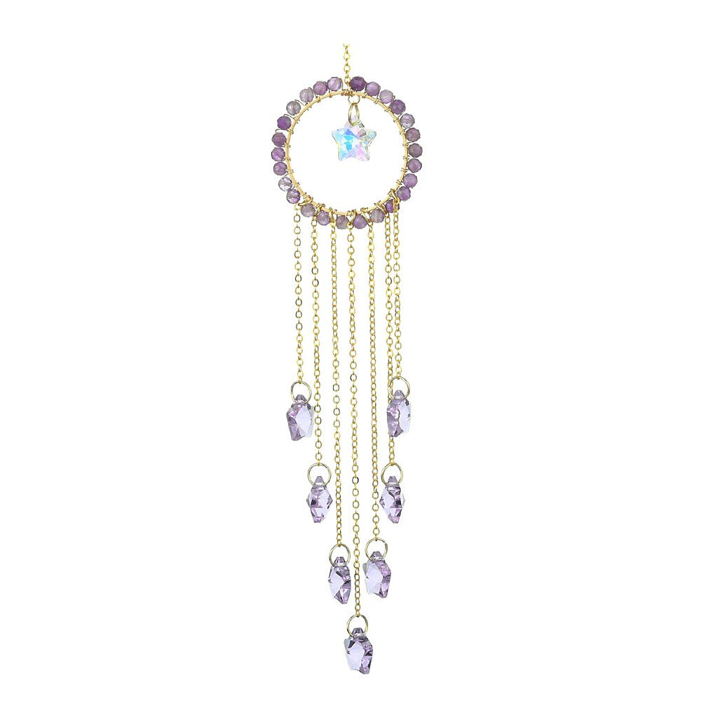 Amethyst Star Suncatcher