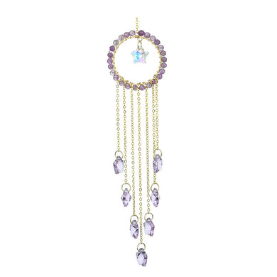 Amethyst Star Suncatcher