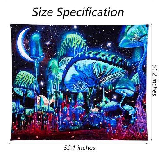 Mushroom Tapestry Décor